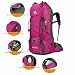 Imagen de Bseash Mochila de senderismo ligera impermeable de 60L con cubierta de lluvia