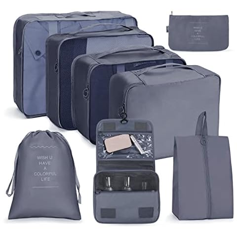 OSDUE Koffer Organizer Set 8-teilig Cover