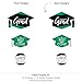 Big Dot of Happiness Green 2025 Graduation Party Centerpiece Sticks - Table Toppers - Set of 15