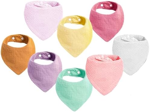 Nuby Bavaglini Bandana Per Dentizione - Confezione Da 3 | Assorbenti E Morbidi - Foto 5