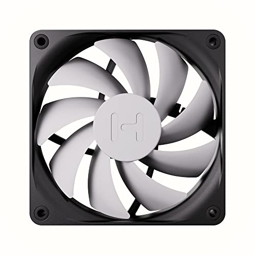 Hyte Flow Fa12 Triple Fan Pack (120Mm), High Performance Pwm Gaming Case Fan, 1500 Rpm, 4-Pin, Fluid Dynamic Bearing, White #TOP2