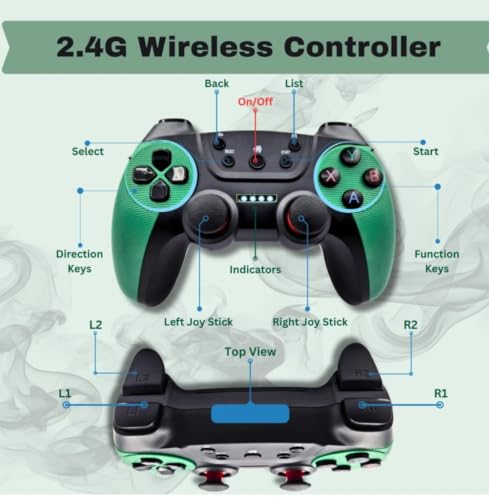 Image of M22 Ultra Wireless Game Console 2 Controller with PSP, PS1 & 30000+ Games