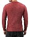 MANGOPOP Mens Long Sleeve Tee Shirts Casual Stretchy Thermal Round Crew Neck T-Shirt Ribbed Knit Fall Winter Tops 2025