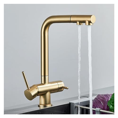 Double pulvérisateur de cuisine extractible pour éliminer les éclaboussures et l'eau calcaire