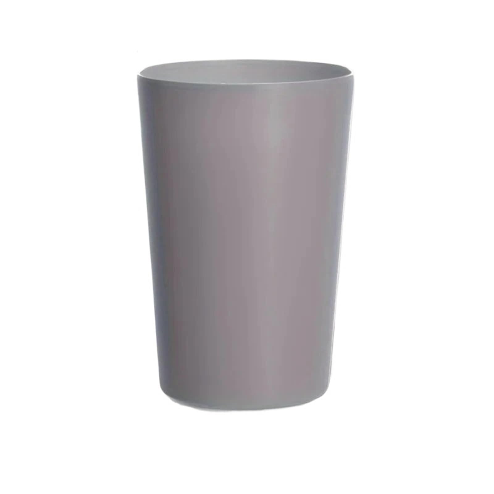 4Pcs Plastic Gargle Cup Home Creative Semi-Transparent Couple Rinse Cups Mouth Brush Toothbrush For Travel And Camping(Grey)