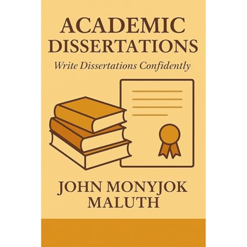 Academic Dissertations Audiolibro Por John Monyjok Maluth arte de portada