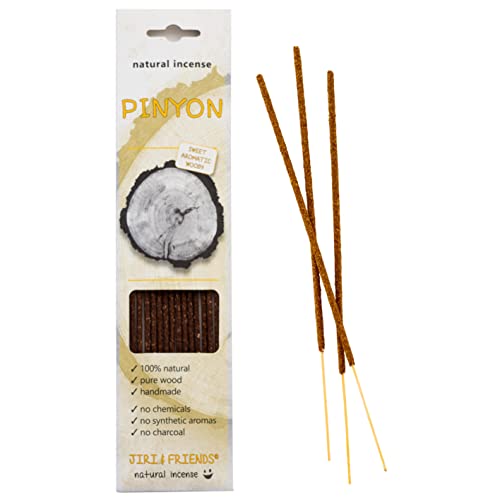 Varillas de incienso Pinyon para ahumar Jiri and Friends, 100% natural, 15 unidade Cover