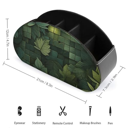 Support de télécommande : boîte de rangement cube contre le désordre - 3