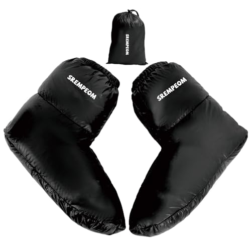 Ultralight Camping Down Booties Warm Socks