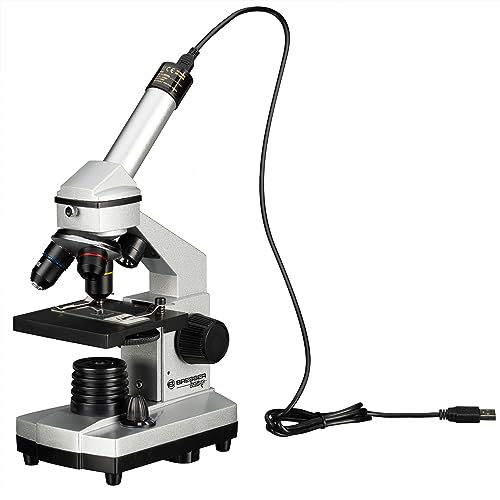 Miniatura 7 de Bresser Junior 40x-1024x Microscopio Set, Negro, Plata
