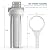 SimPure Whole House Water Filter Housing Kit 10-Inch (1-Set), 5 Micron 10" x 2.5" PP Sediment Water Filters (4-Pack)