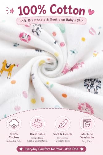 Image of TuddyBuddy 100% Cotton Romper /Bodysuit for Baby Girls