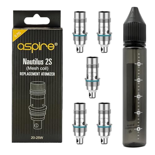�y�m�[�`���X �R�C���zAspire Nautilus �����p �R�C�� 1���i5����j+ ���j�R�[���{�g�� for Nautilus Nano Tank, Nautilus 3 Tank, Nautilus 322, Nautilus 3S Tank 5,