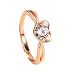 Geschenk-Frauen-Feiertags--Ring Cupronickel-Herz-Liebes-reine wesentliche Ringe Ringelband Breit
