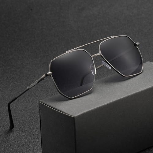 Lunettes de soleil polygone contre les reflets pour une conduite sûre et confortable - 3