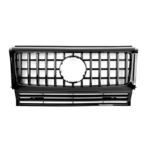 Grille avant pour Benz Classe G W463 de 1990 à 2016 calandre supérieure noire