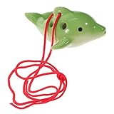 Ocarina créatif : fabriqué avec un savoir-faire exquis, l'ocarina n'est pas facile à casser pendant l'utilisation, ocarina pour enfants