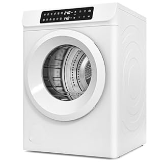 Auertech 3.6 CU. FT Clothes Dryer, Large Capacity Laundry Dryer with 12 Drying Modes & Stainless Steel Tub, Dryer Machine, Electric Dryer with LED Control for Busy Family Home, White