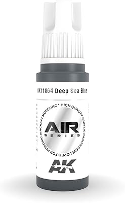 AK Acrylics 3Gen Aircraft AK11864 Deep Sea Blue (17ml)