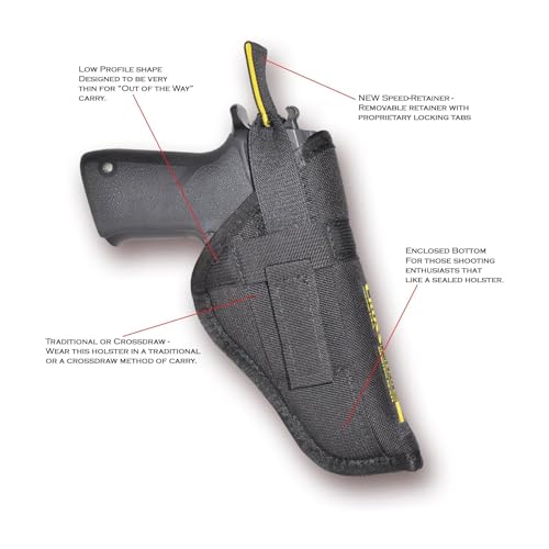 Crossfire CRF-TRSAF-5 The Rhino Low Profile Owb Ambidextrous Holster For Semi-Automatic Pistols thumb #4
