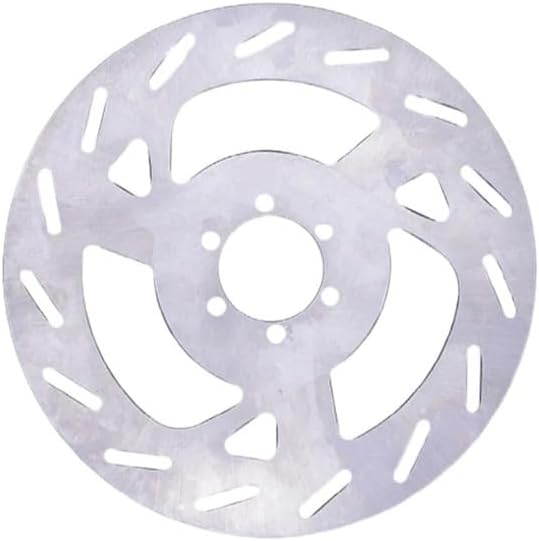 3MM Thickened Disc Brake Plate 180 203MM 6 Hole Compatible with E Bike Scooter Cycling Parts(203MM 3.0MM)