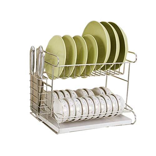 HPTHLY Escurridor De Platos De Acero Inoxidable para Cocina, Escurridor, Fregadero, Filtro, Vajilla, Caja De Almacenamiento, Artefacto,B