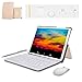 Produktbild Tablet 10 Zoll FHD+Display 4GB RAM 64GB ROM Android 9.0 Zertifiziert von Google GMS 4G LTE Tablet PC Quad-Core 8500mAh Dual-SIM Dual-Kamera 8MP Tablets mit WiFi,Bluetooth,GPS,OTGGold