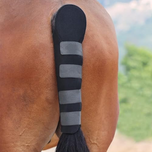 Miniatura 9 de Protectora Para La Cola Del Caballo Accesorios De Protección Para Caballos Protector De Cola Transpirable Para Equinos,Para Salida Al Campo Paseos Establos Carreras Competiciones Y Campo