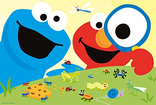 Schmidt Spiele 56458 Sesamstraße, Tierisch stark, 3x48 Teile Kinderpuzzle, Normal