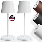 ✅ ROBUST UND WETTERBESTÄNDIG: Diese LED-Leuchte ist ideal für den Outdoor-Einsatz geeignet, dank ihres IP54 Spritzwasserschutzes. Ob auf dem Balkon, im Garten oder auf der Terrasse, die Outdoor-Tischlampe LED sorgt stets für ein angenehmes Ambiente.