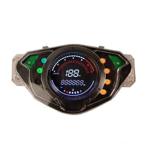 LED compteur de vitesse moto Akt Flex 125 avec odomètre kilométrique et affichage numérique
