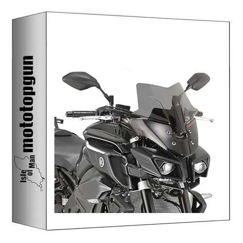 Bulle basse sportive GIVI D2129B fumée pour moto Yamaha MT-10 2016-2021