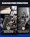 Orion Motor Tech 5-in-1 Ball Joint Separator, Pitman Arm Puller, Tie Rod End Tool Set for Front End Service, Splitter Removal Kit (RB06)