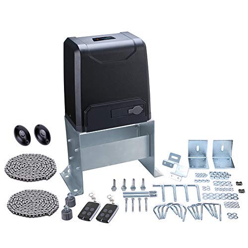 G.t.master Sliding Automatic Gate Opener Kit - Driveway Security Door Operator Hardware Kit With Two Remotes Control And Infrared Photocell Sensor For Sliding Gates Up To 2200Lb And 40Ft Long (Gt2200) #TOP1