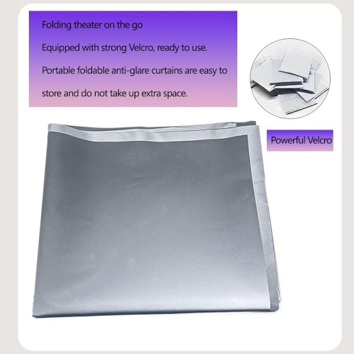 Pantalla plegable para proyector 100in 16:9 miniatura 5