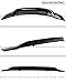Syon Auto 2014-2018 Toyota Corolla Glossy Black RS Style HIGHKICK Trunk Spoiler Wing