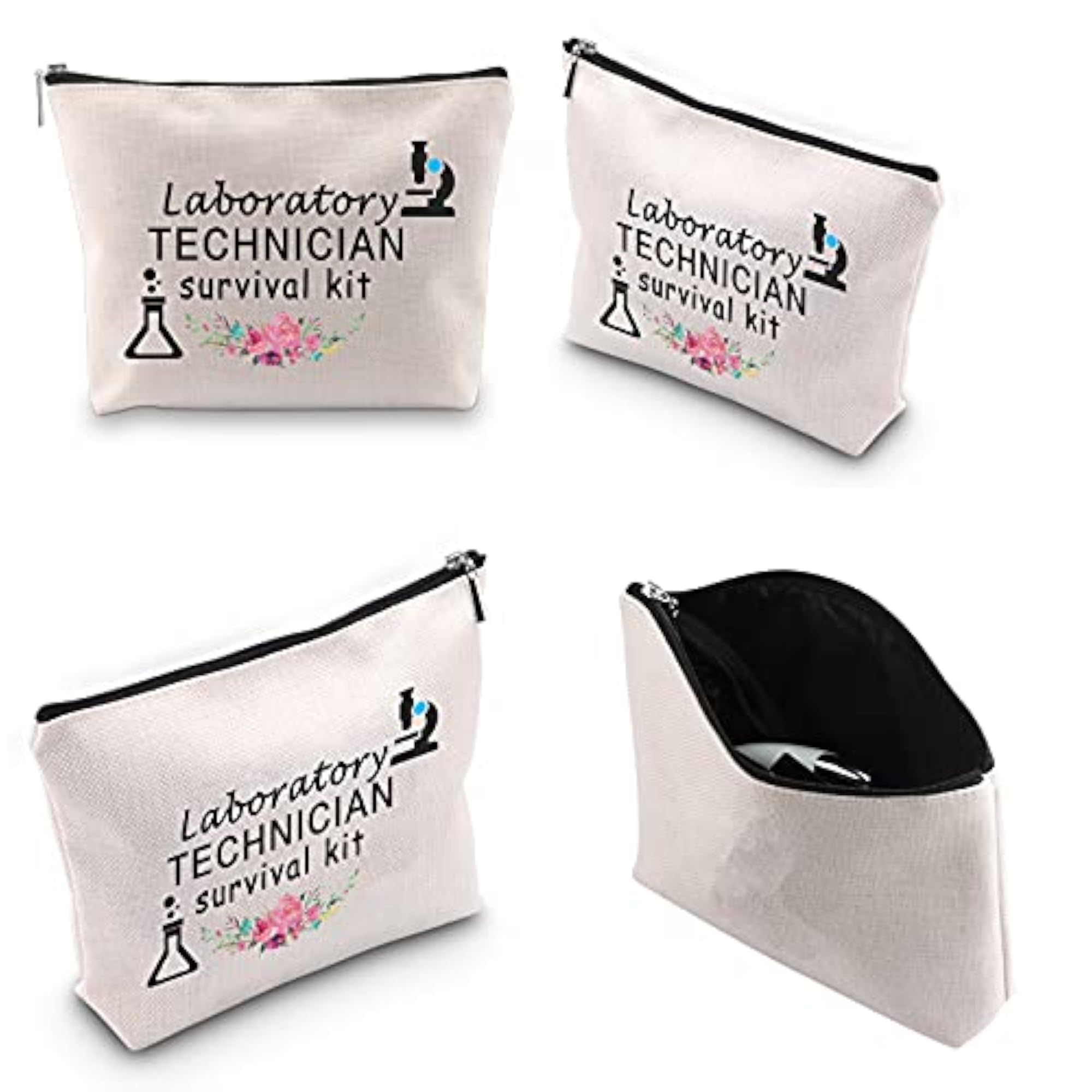 Laboratory Technician Survival Kit Makeup Bag
