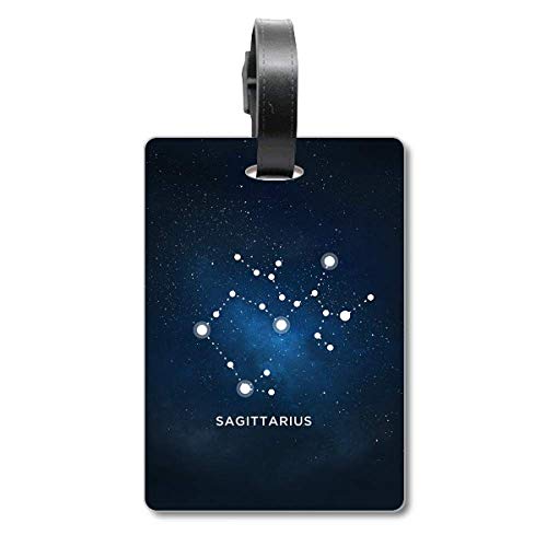 Étiquette valise Sagittaire Constellation pour vos valises de croisière