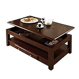 Steve Silver Company Nelson Lift-Top Cocktail Table, Cherry