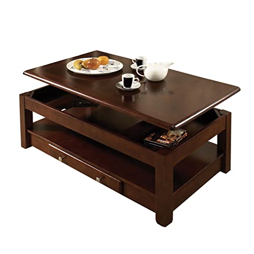 Steve Silver Company Nelson Lift-Top Cocktail Table, one Size, Cherry