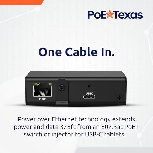 Convertisseur Actif PoE+ vers USB-C 25W Gigabit haute performance - 2