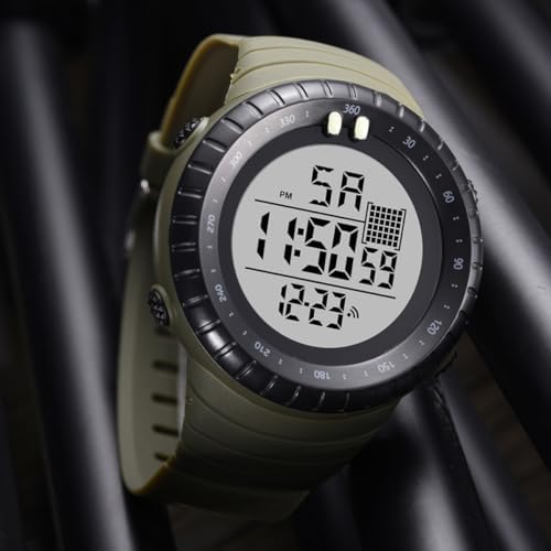 FELTECHELECTR Men's Waterproof Multi-Function Sports Watch with Alarm - 2