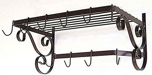 Amazon.com - Grace Collection Rack, Aged Iron - Standing Baker's Racks