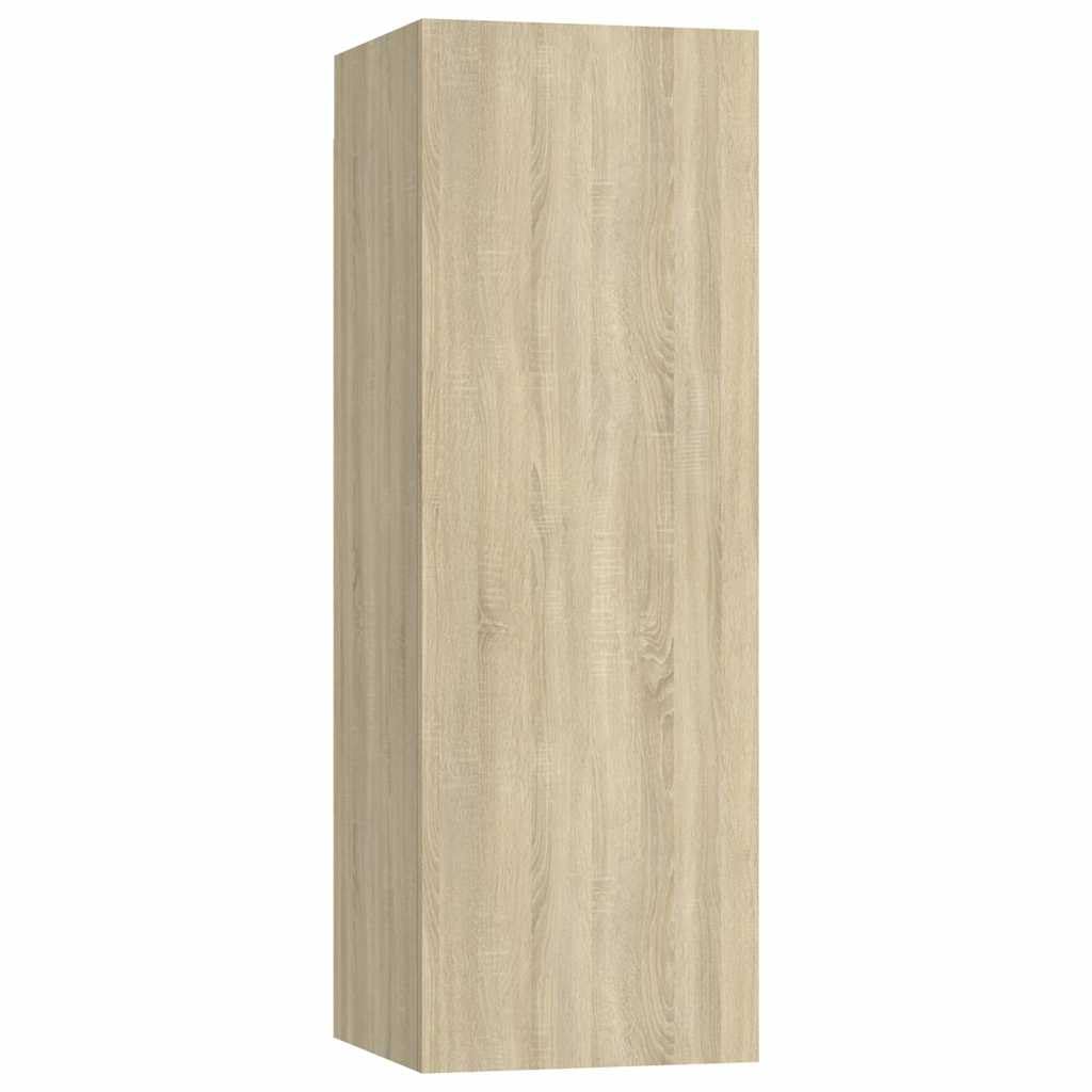 Wisząca ścienna Szafka TV dąb sonoma 30 5x30x90 cm