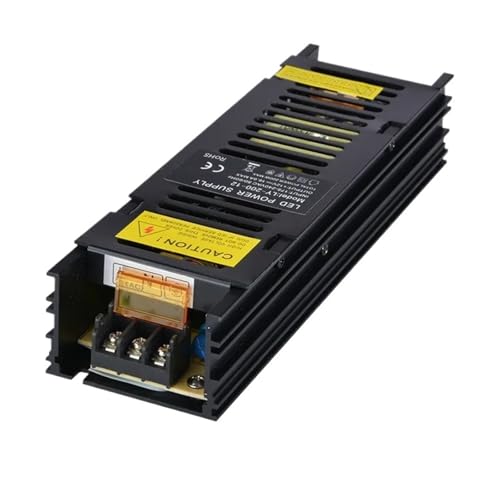 Alimentation LED 12v 200w 16a transformateur tension constante pour ruban et éclairage intérieur