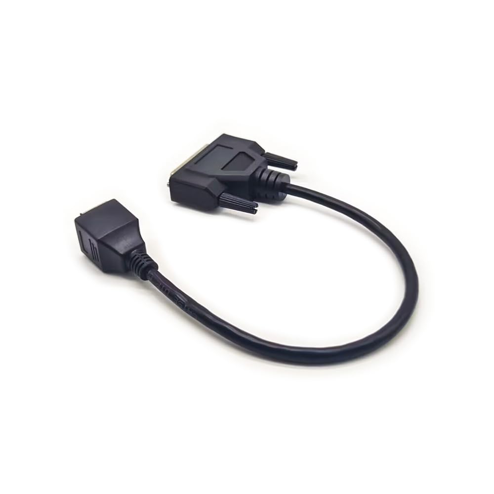 Câble Extension Série DB25 Femelle Vers Femelle - 50cm - Pour Automatisation, CNC