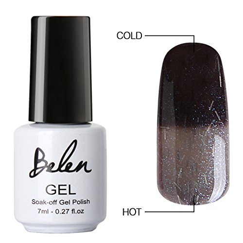 Belen Chameleon Temperature Colour Changing Gel Polish Soak Off Nail Art Varnish 5017