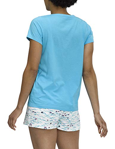 Image of HUE Women's 3 /4 Sleeve V-Neck Sleep Tee