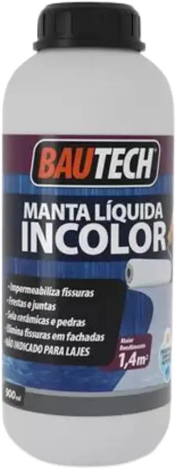 Manta Líquida Incolor Impermeabilizante 900ml Bautech Pedra