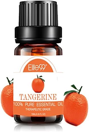 Elite99 Essential Oil Aromatherapy Tangerine Pure Oil for Diffuser Natural Theraputic Grade Oil 10ML